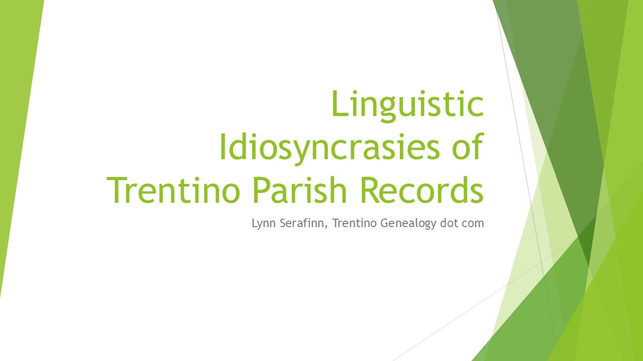 VIDEO: Linguistic Idiosyncrasies