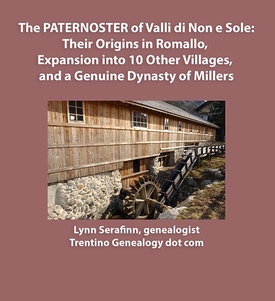 The PATERNOSTER of Valli di Non e Sole