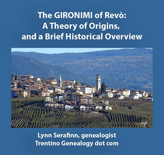 The GIRONIMI of Revo'