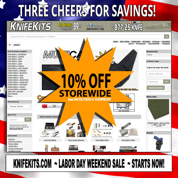 Labor Day Weekend Sale - Starts Now!