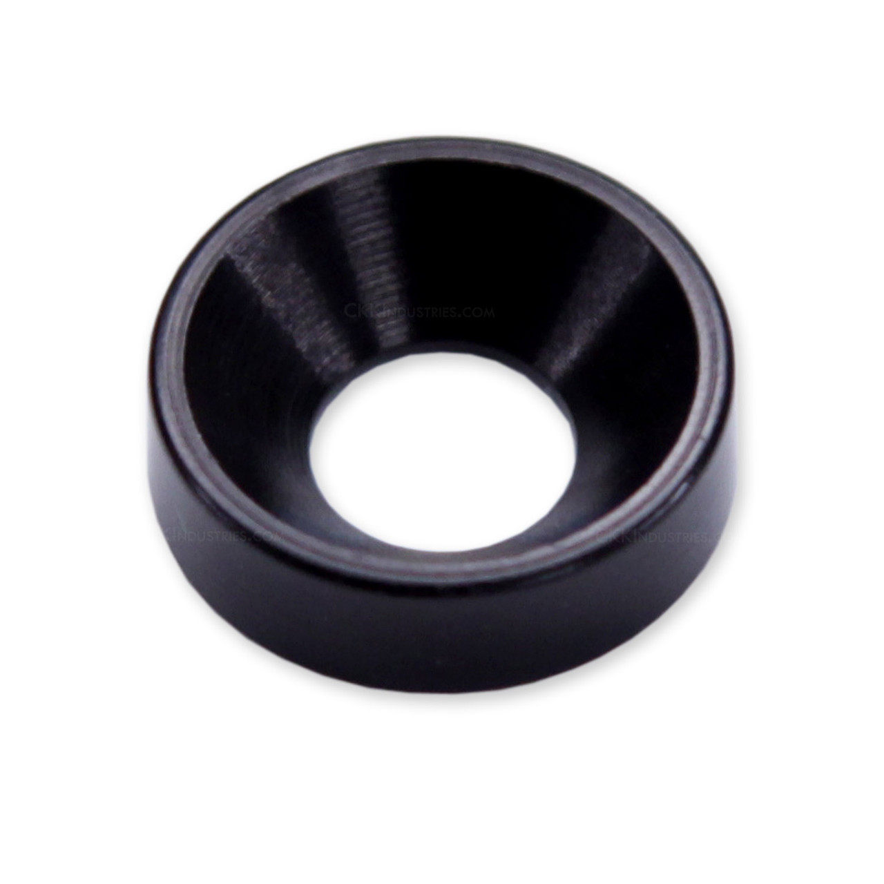 Tactical Black anodized aluminum finishing washer