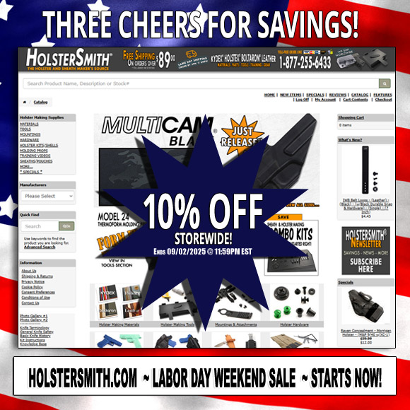 Labor Day Weekend Sale - Starts Now!
