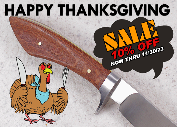 Celebrate Thanksgiving Day Week With KnifeKits.com - Sale Underway Now!
