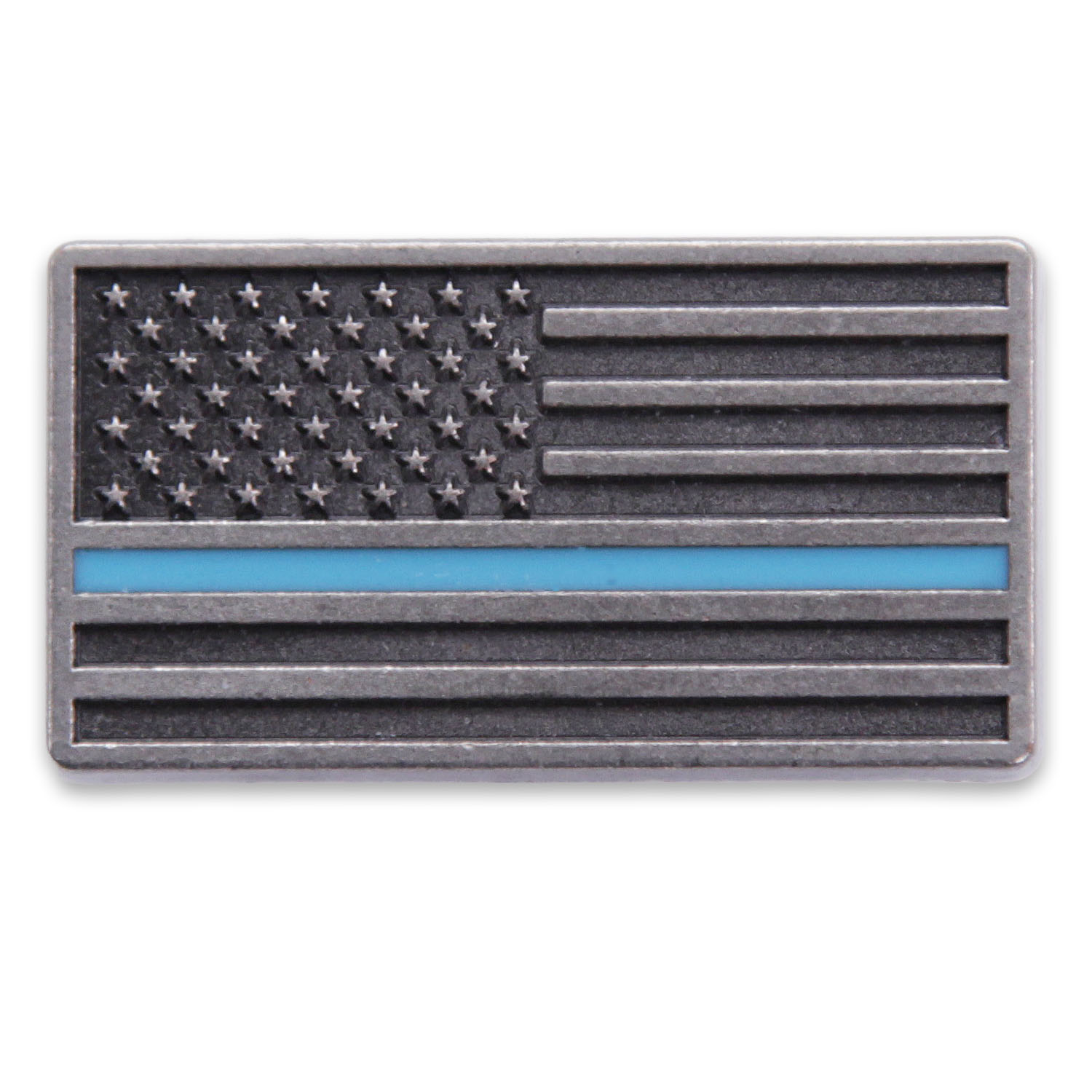 Thin Blue Line USA Flag Line 24 Snap Head