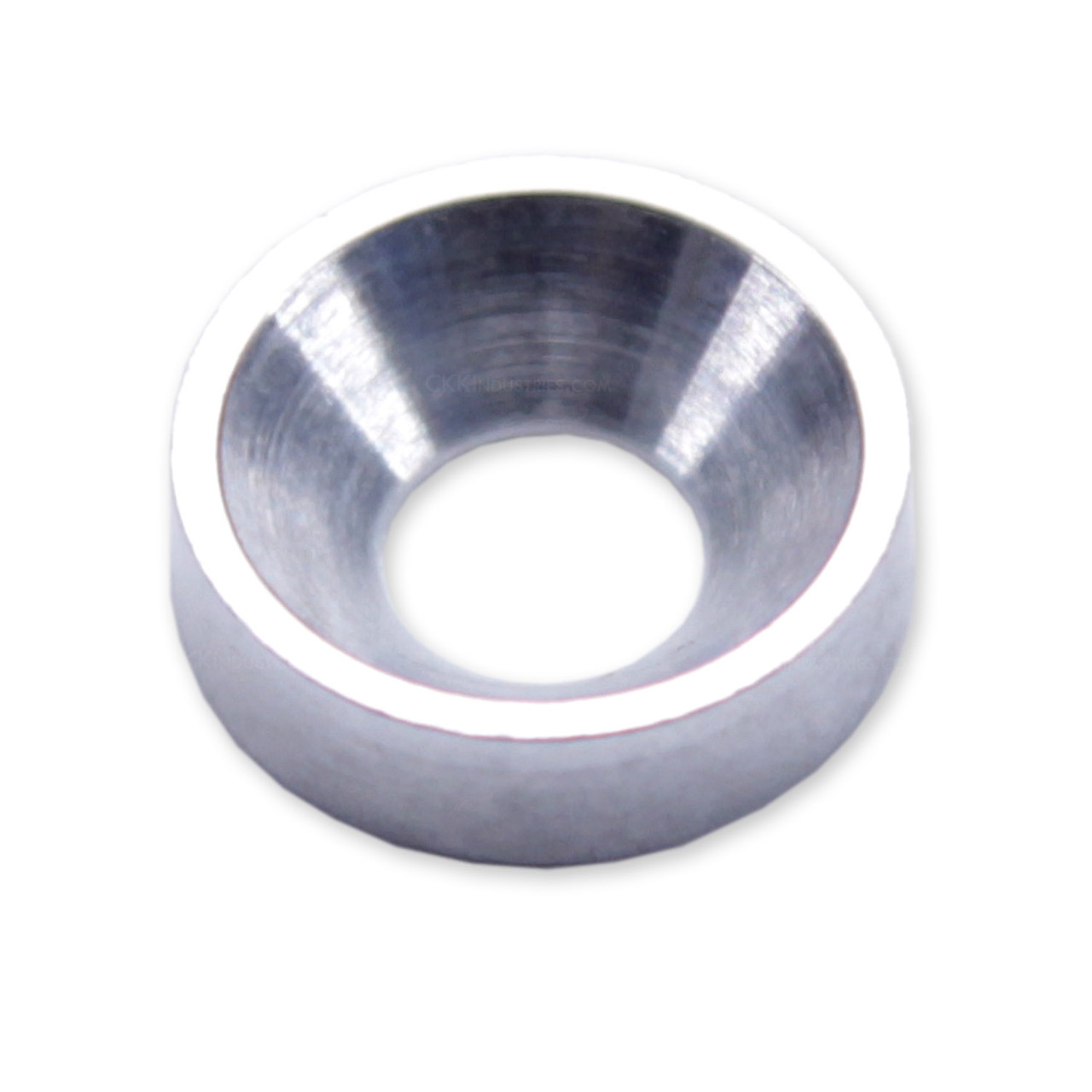 Natural Polished anodized aluminum finishing washer