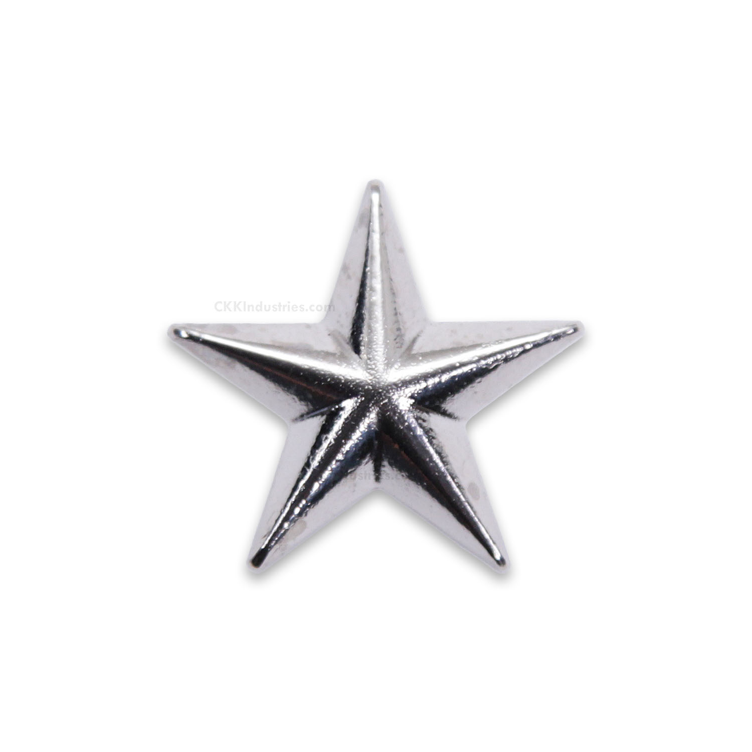 Shiny Nickel Star Line 24 Snap Head