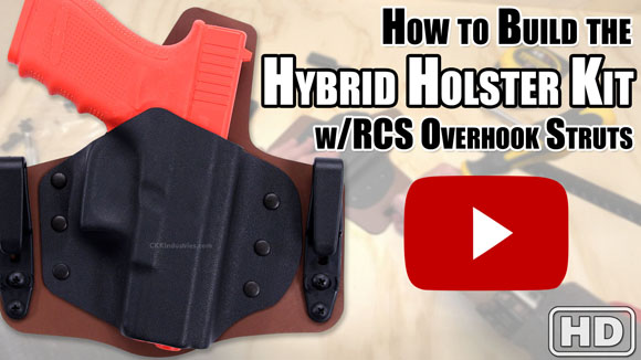 Learn how to build the hybrid holster kit at KnifeKits.com