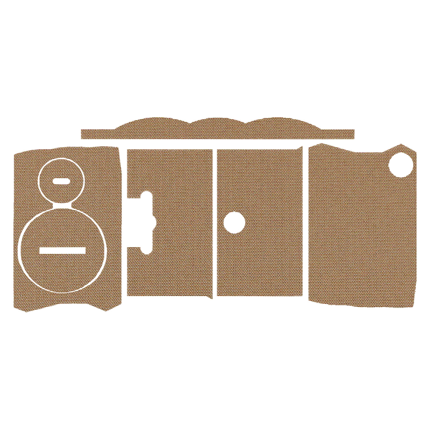 EDC Wrap® Optic Wrap Kit for SIG SAUER® Romeo 5 in Coyote Brown