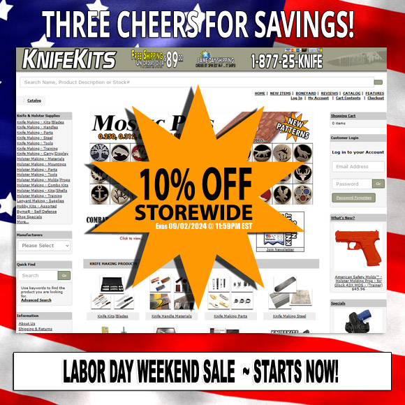 Labor Day Weekend Sale - Starts Now!