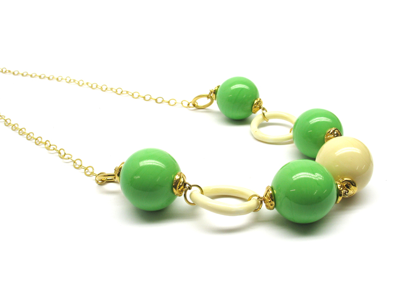 Murano Glass Necklace, Mod. Conny