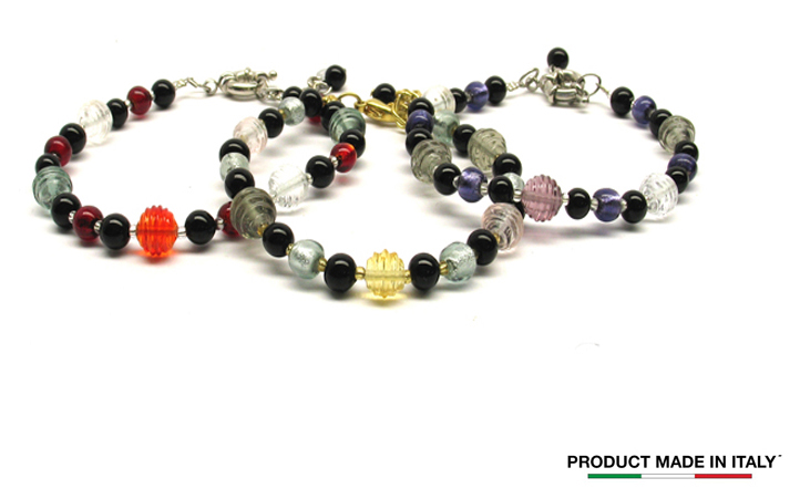 Murano Glass Bracelet, Mod. Didina