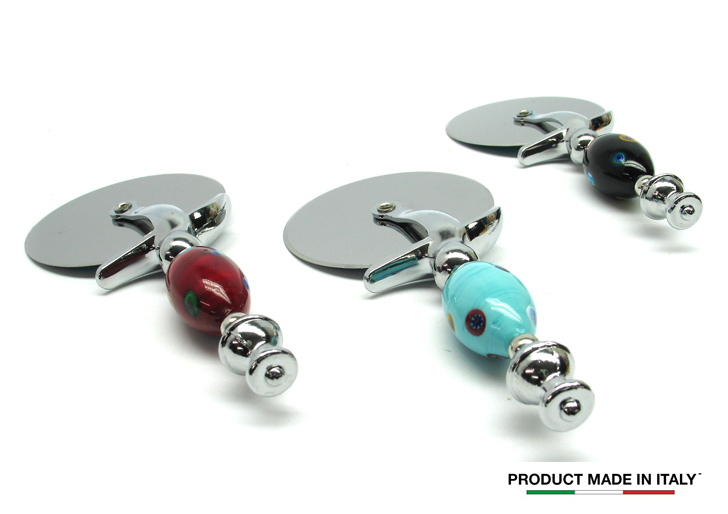 Pizza cutter wheel in real Murano Glass