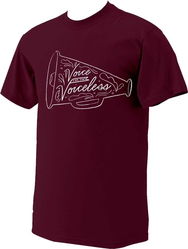 Voice for the Voiceless Pro-Life T-Shirt