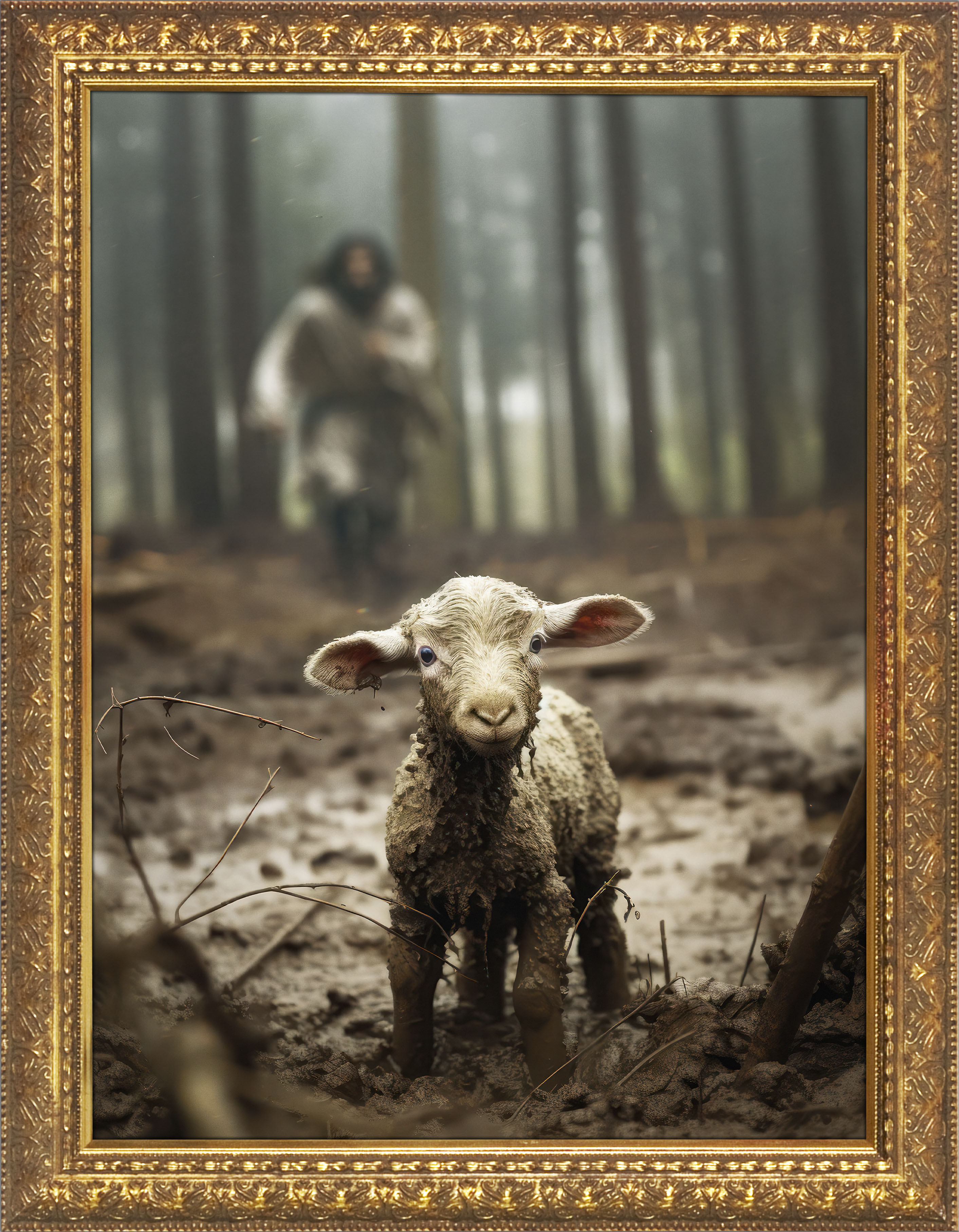 The Lost Sheep Framed Art