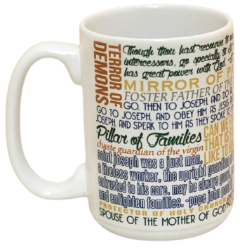 Saint Joseph Quote Mug