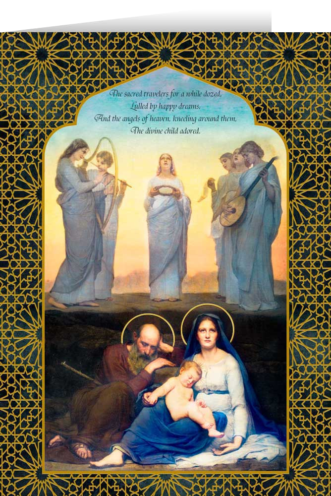 The Dream of the Baby Jesus by Jules Joseph Meynier Christmas Cards