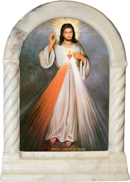 Divine Mercy Full Desk Shrine
