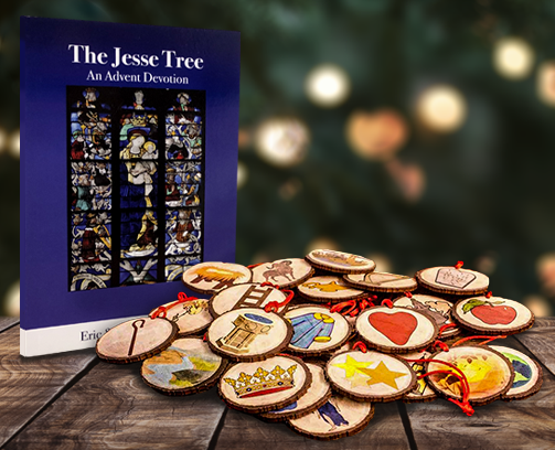 Jesse Tree Set: Book and 27 Ornaments Bundled