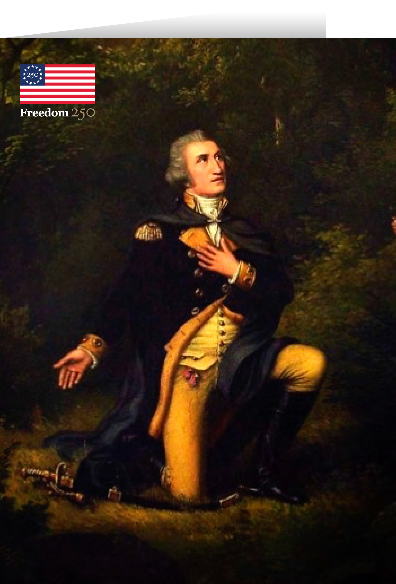 George Washingtons Prayer Greeting Card