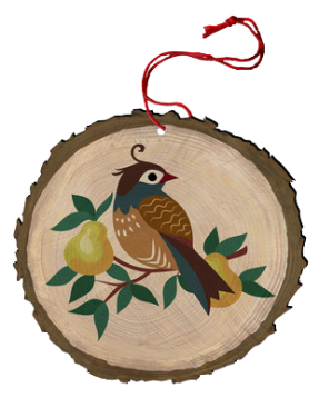 The Twelve Days of Christmas Ornaments - Set of 12