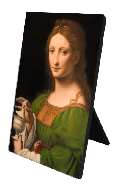 St. Mary Magdalene Vertical Desk Plaque