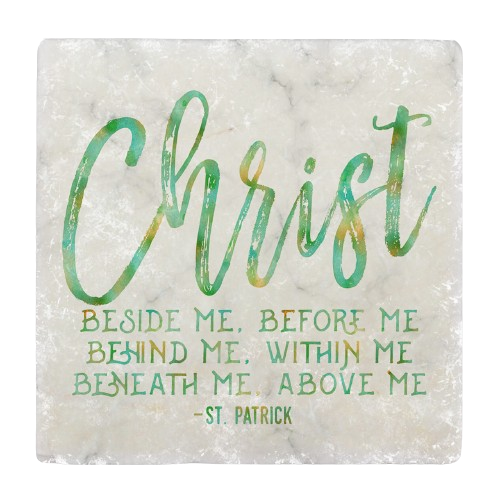 “Christ“ Tumbled Stone Coaster