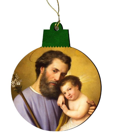 Commemorative St. Joseph Wood Ornament