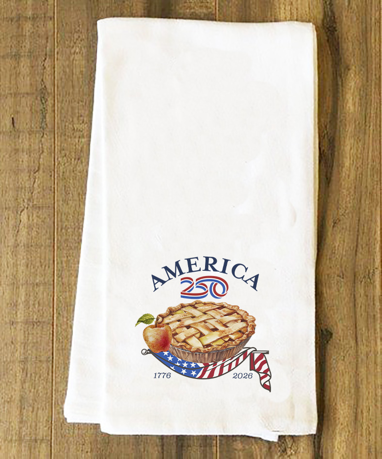 America250™ Apple Pie Tea Towel