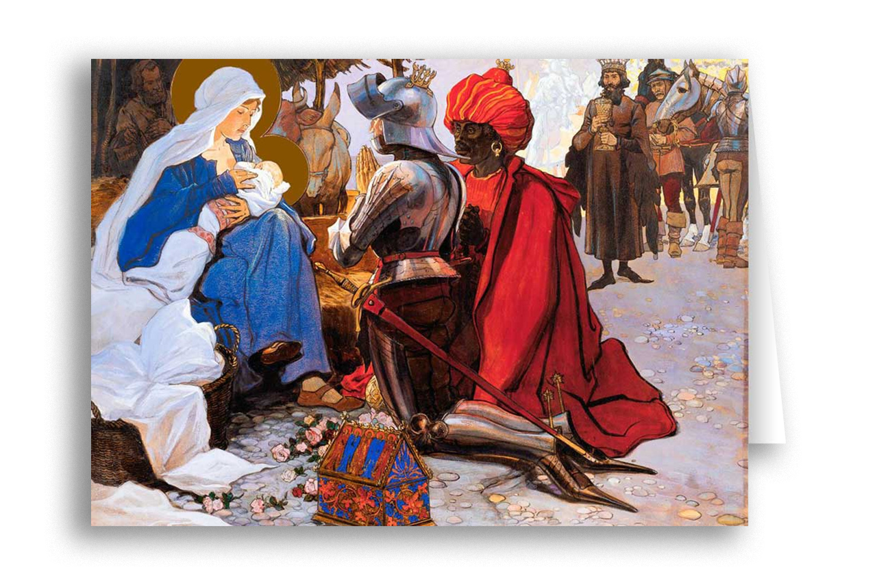 The Three Kings by Maximilian Liebenwein Christmas Cards (25 Cards)