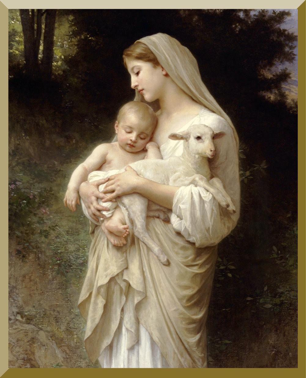 L'Innocence 3x4 Wall Plaque