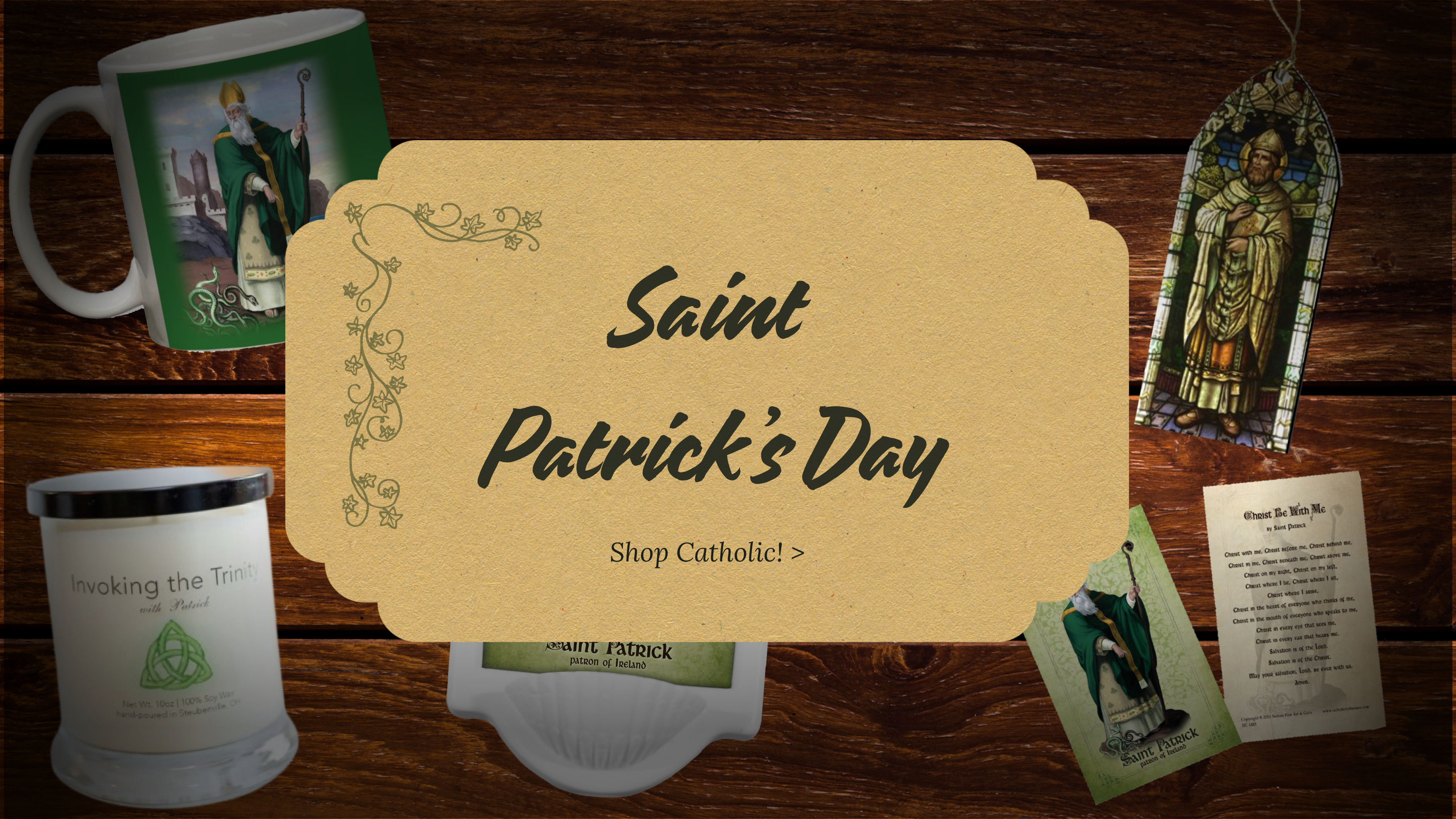 Saint Patrick's Day - Shop Catholic!
