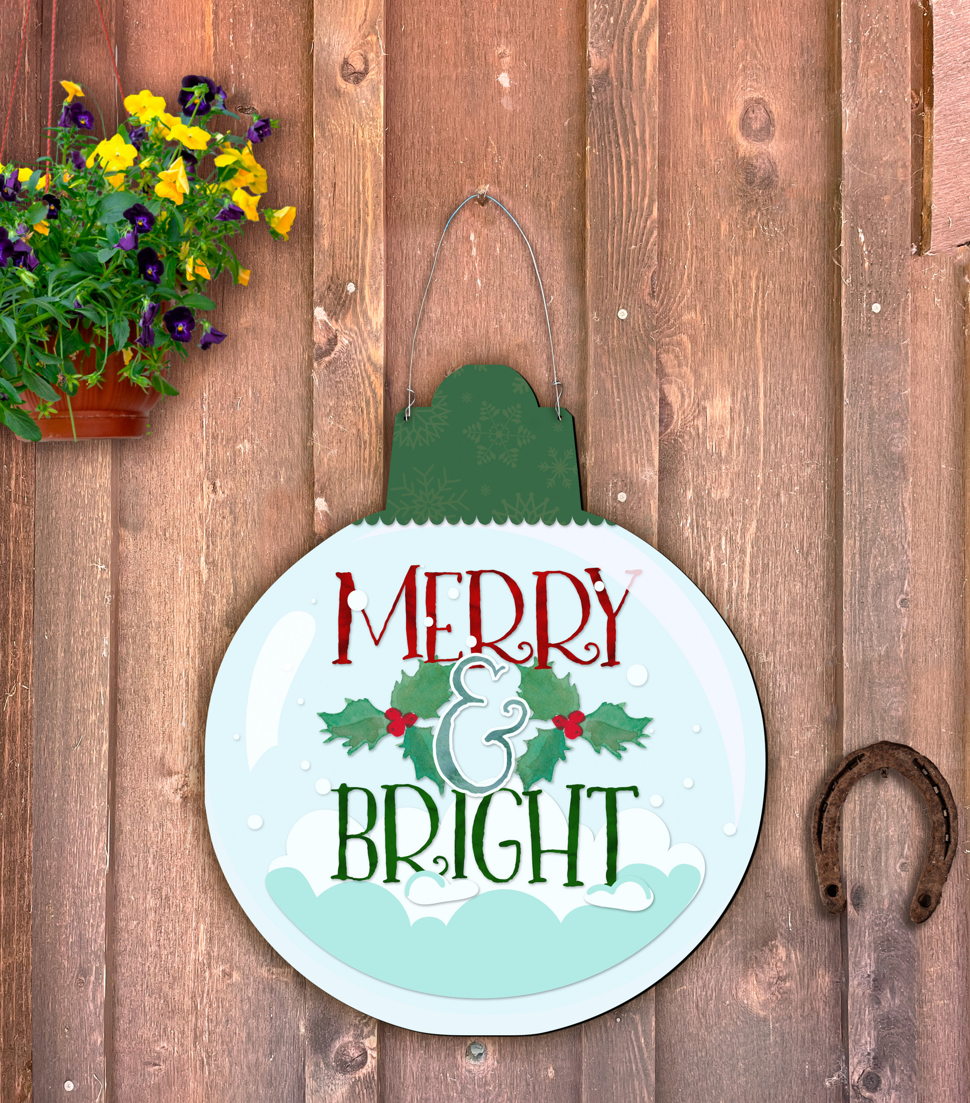 Merry & Bright Ornament