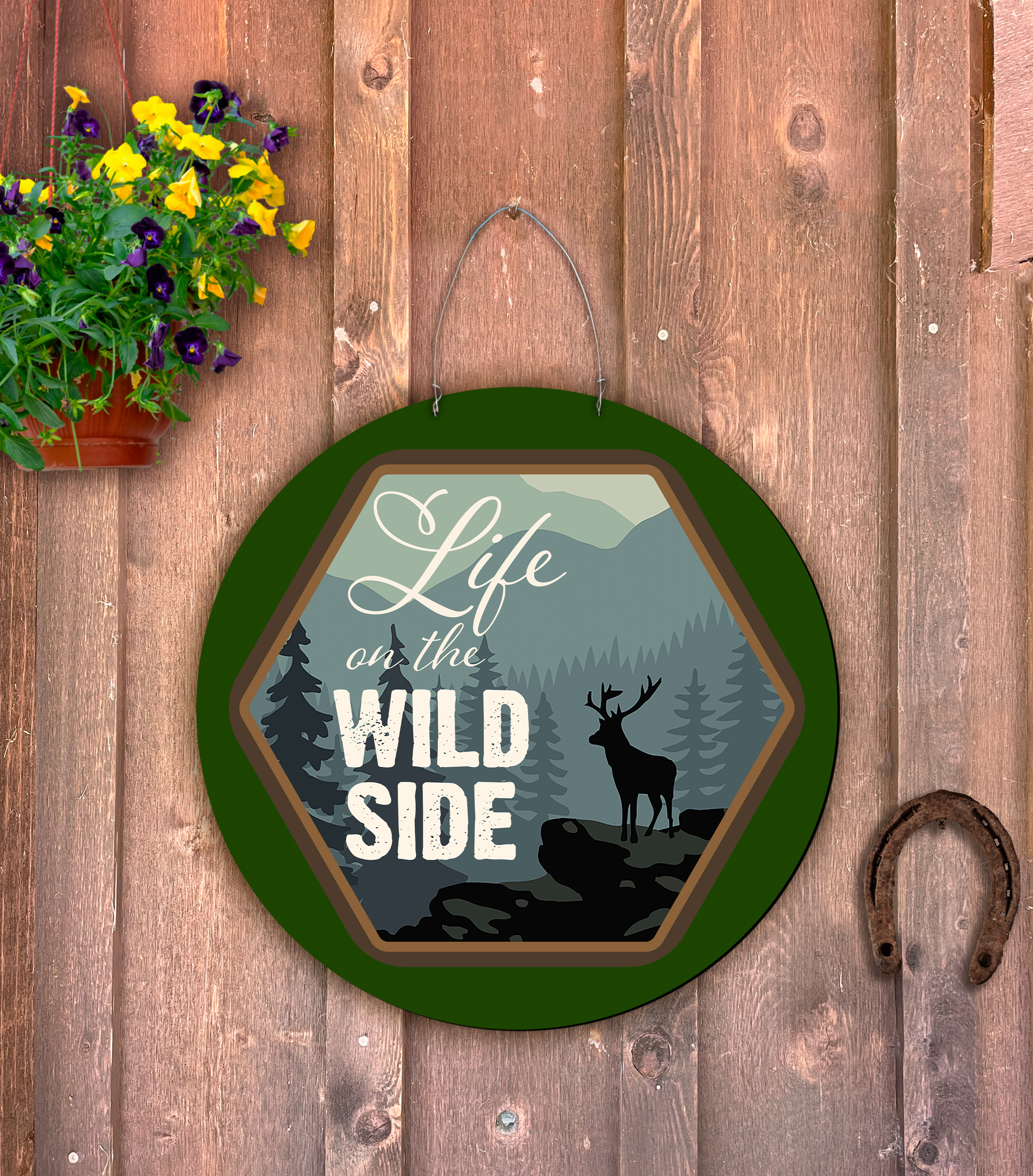 Outdoor Metal Art “Wild Side“