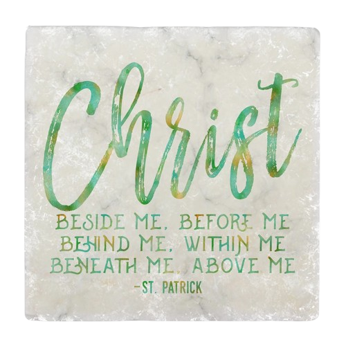 “Christ“ Tumbled Stone Coaster