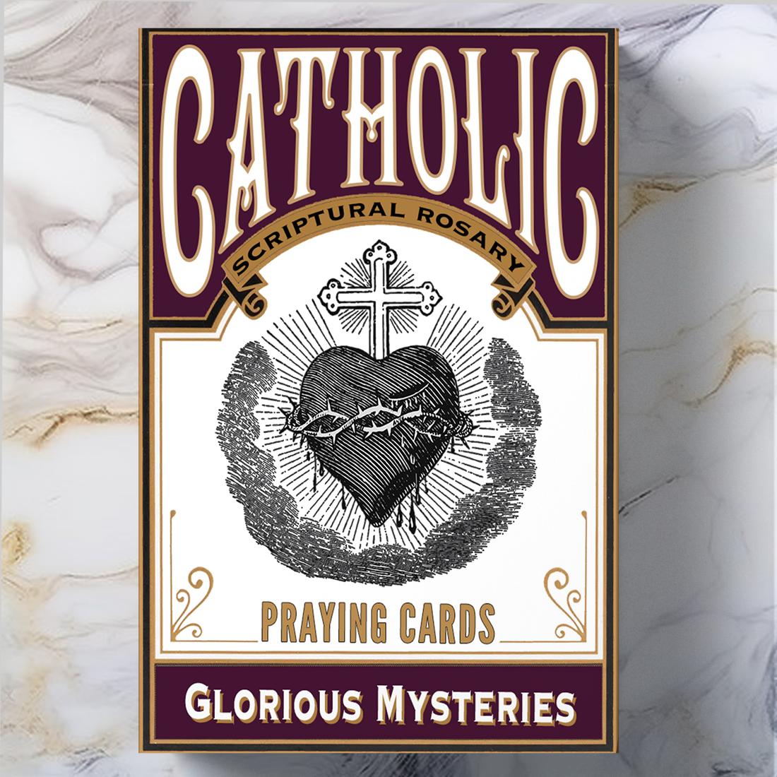 Glorious Mysteries Praying Cards