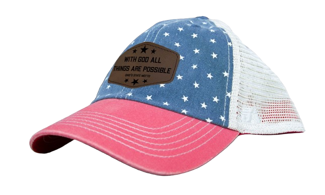 “All Things Are Possible“ Leather Patch Hat