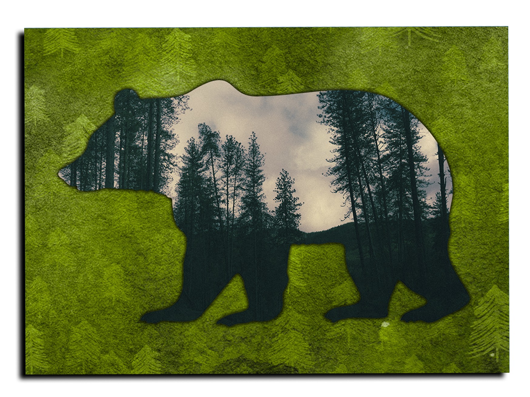 Forest Bear Magnet