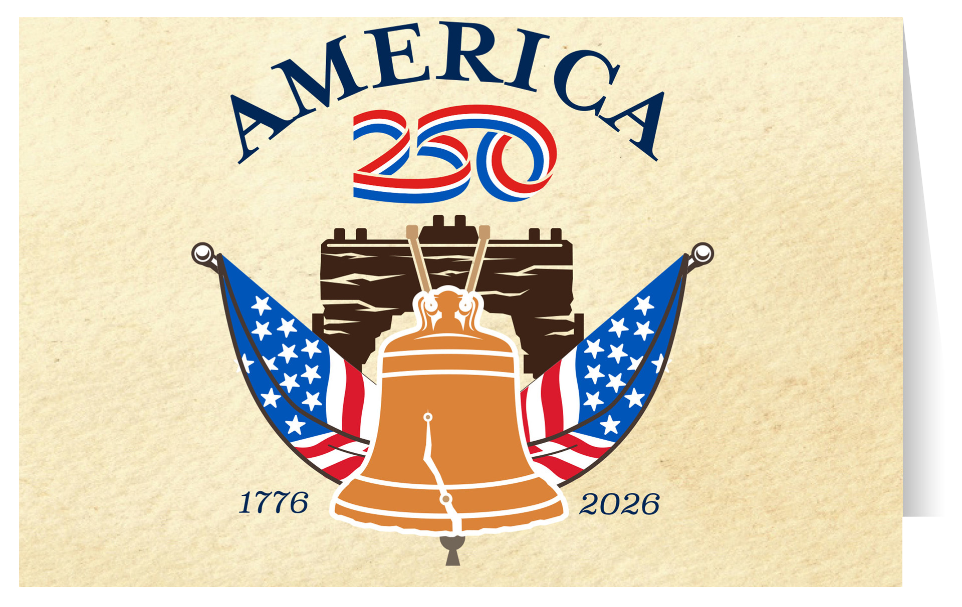 America250™ Liberty Bell Note Cards