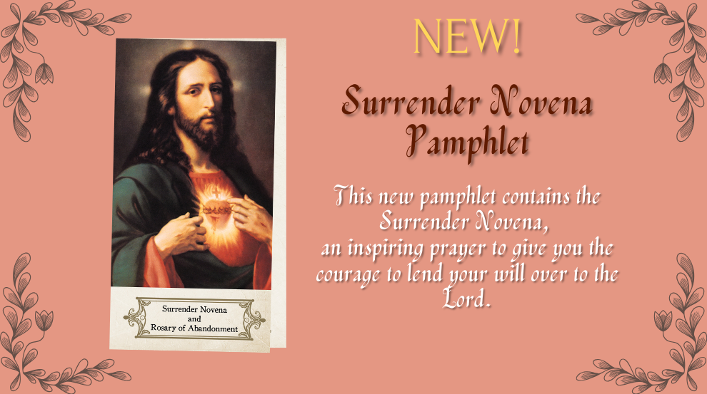 Surrender Novena Pamphlet