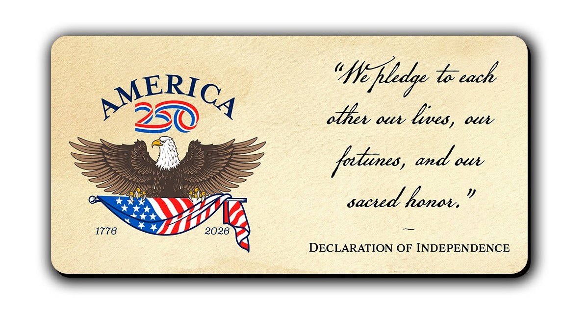 “We pledge“ America250™ Magnet