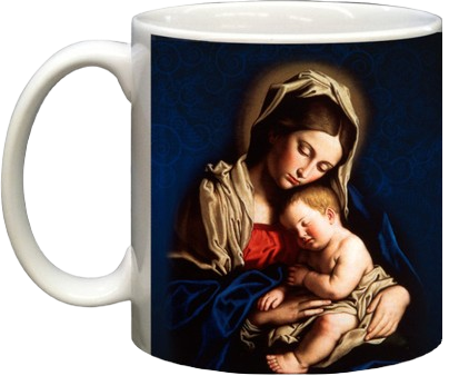 Madonna and Her Child Mug