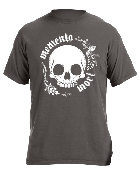 “Memento Mori“ Pigment Black T-Shirt