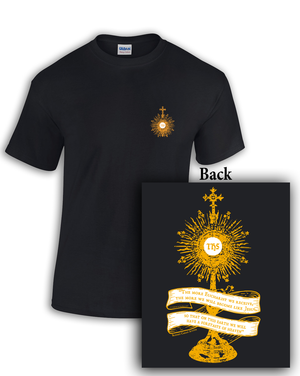 Monstrance Bl. Carlo Acutis Quote T-Shirt