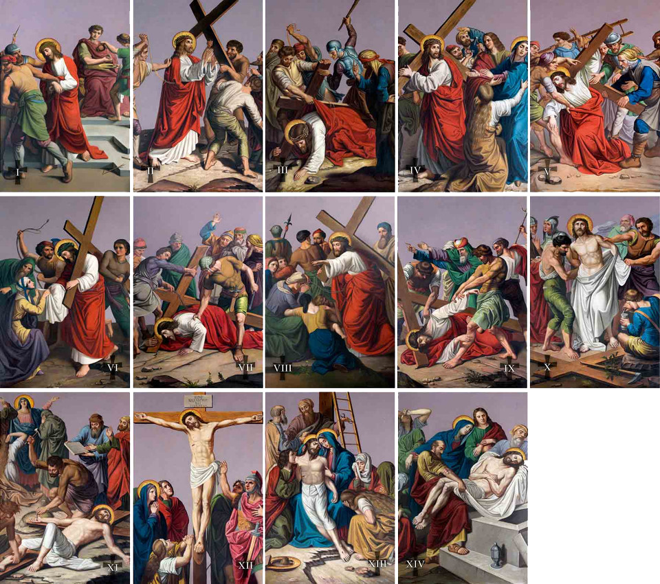  4x6 St. Peter's Outdoor Stations of the Cross Aluminum Prints (Set of 14) 4x6 St. Peter's Outdoor Stations of the Cross Aluminum Prints (Set of 14)