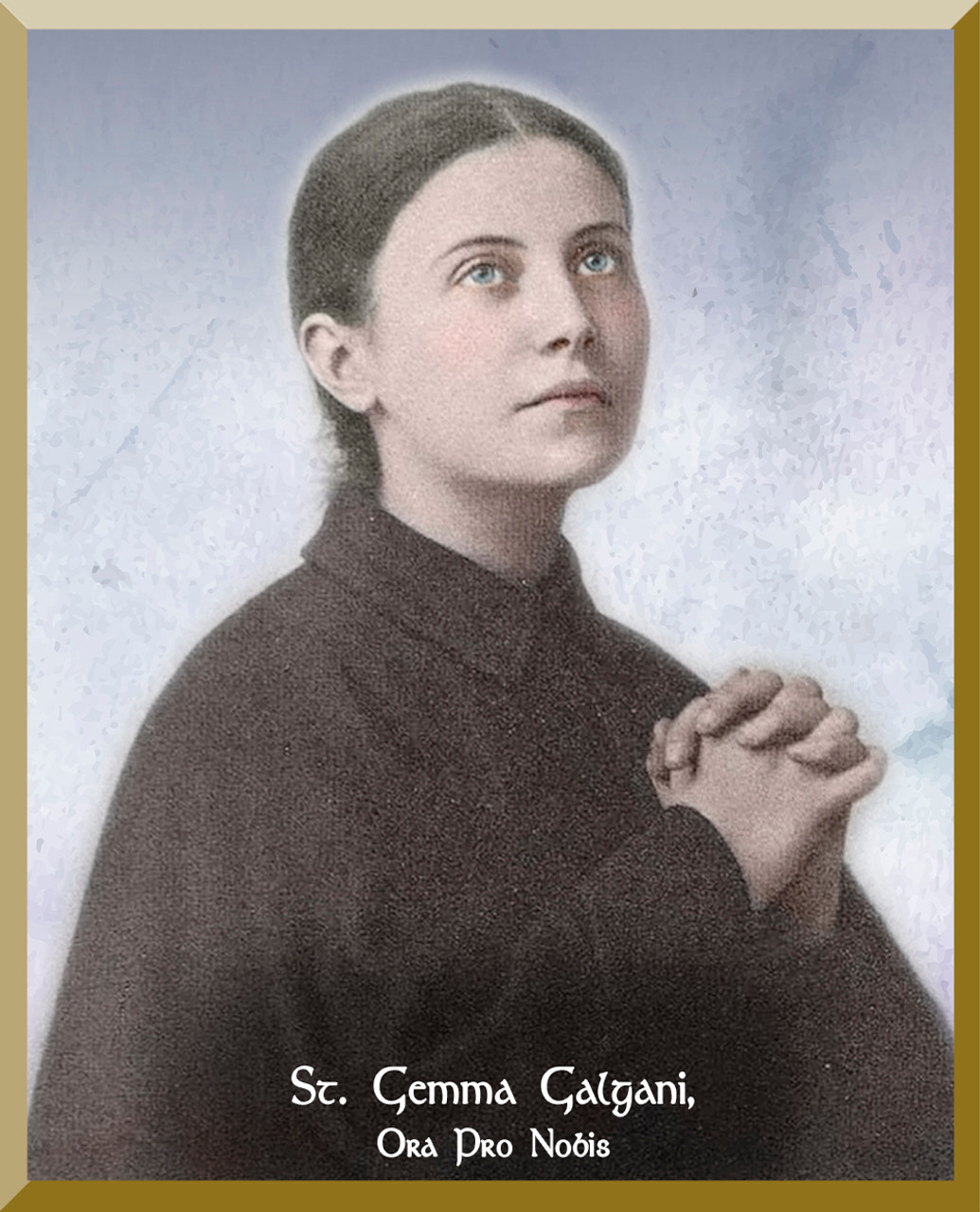 St. Gemma Galgani Wall Plaque