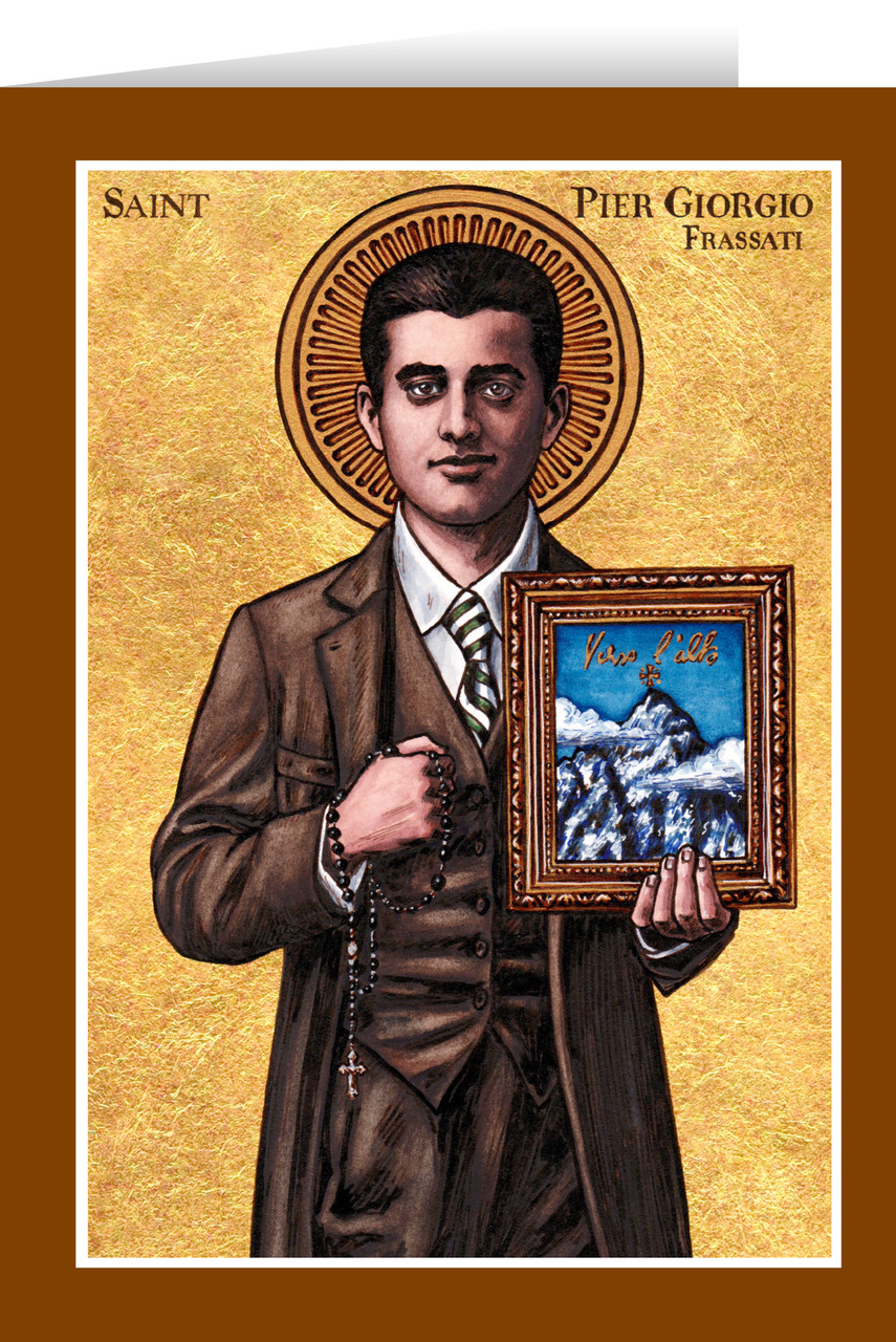 Theophilia Saint Pier Giorgio Frassati Greeting Card