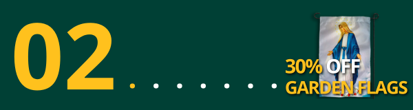 30% off Garden Flags