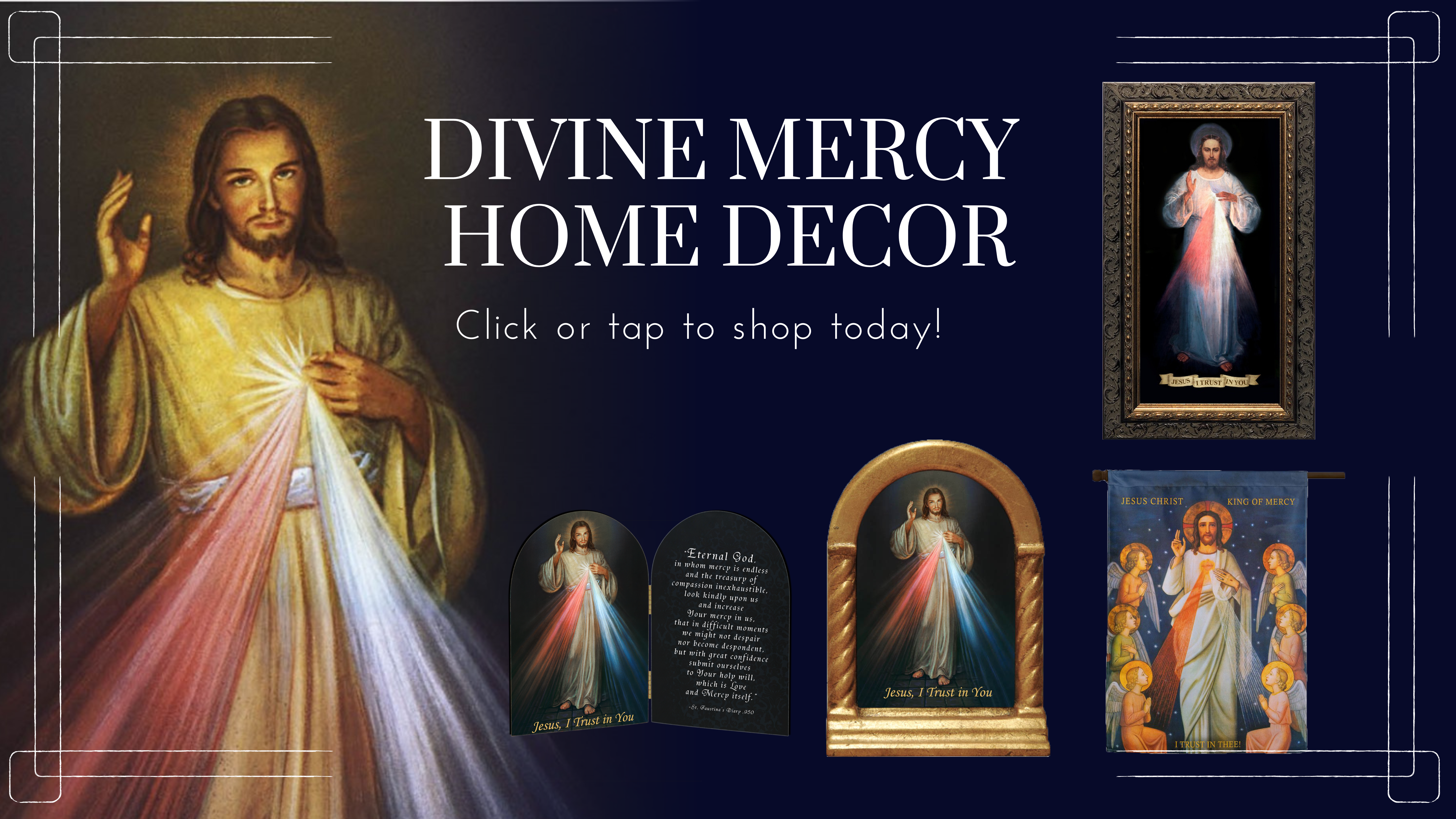 Shop all Divine Mercy!