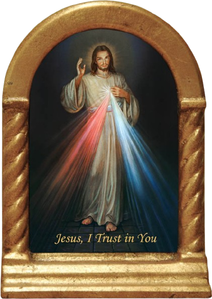 Divine Mercy Desk Shrine