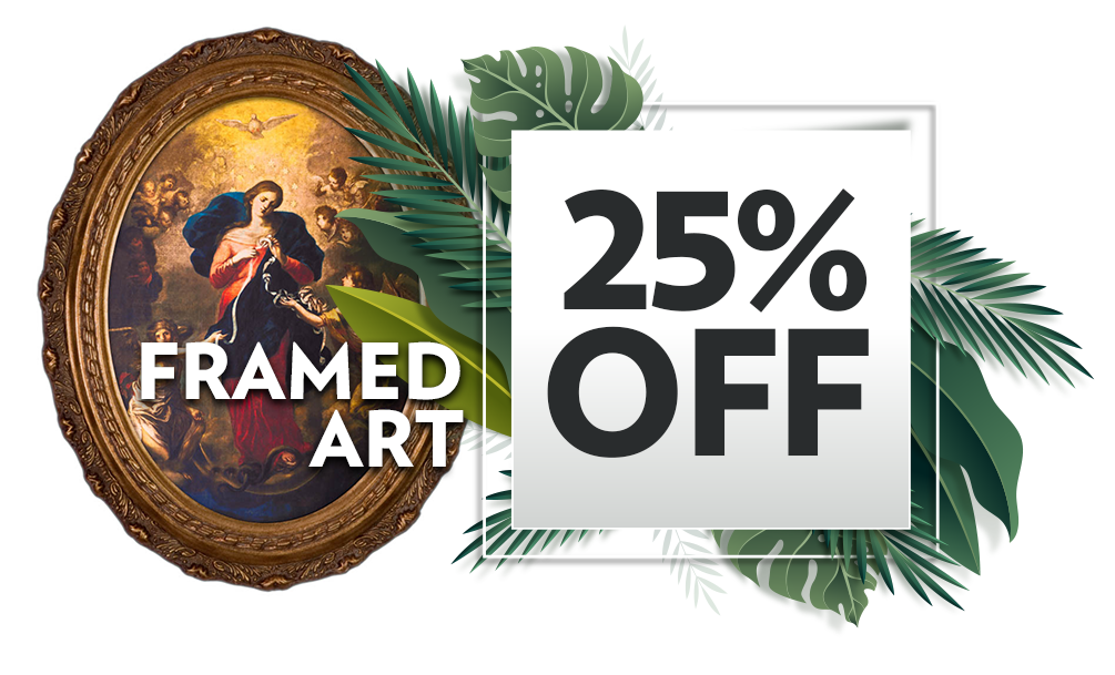 25% OFF Framed Art